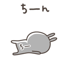 CHI-CHAN's basic pack,cute rabbit sticker #12996461