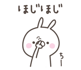 CHI-CHAN's basic pack,cute rabbit sticker #12996470