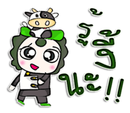 Mr. Masanori. Love cow.^_^ sticker #12996579