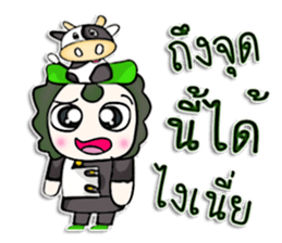 Mr. Masanori. Love cow.^_^ sticker #12996595