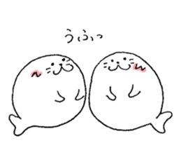 Twins of seals sticker #12997226