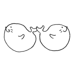 Twins of seals sticker #12997227