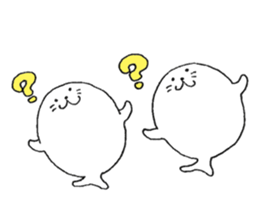 Twins of seals sticker #12997252