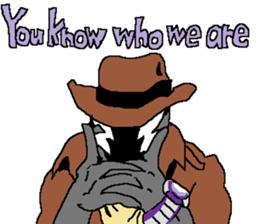 The Zappers / The results are everything sticker #12997344