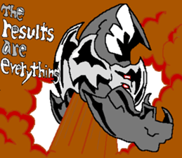 The Zappers / The results are everything sticker #12997353