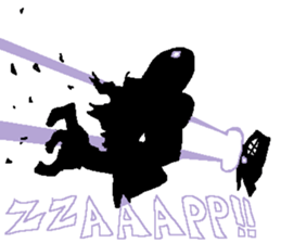 The Zappers / The results are everything sticker #12997358