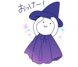 a moonlight night sticker #12997396