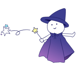 a moonlight night sticker #12997401