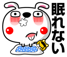 Mr. rabbit who is a snaggletooth sticker #12998184