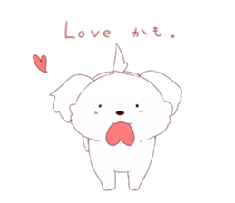 Hinata-kun Sticker of cute dog sticker #12998558