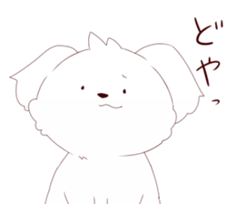 Hinata-kun Sticker of cute dog sticker #12998575