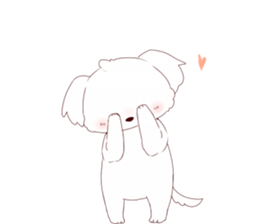 Hinata-kun Sticker of cute dog sticker #12998576
