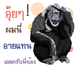 animals lunla sticker #12999053