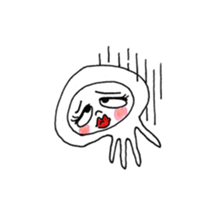 Miss jellyfish sticker #12999171