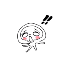 Miss jellyfish sticker #12999172