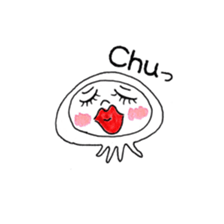 Miss jellyfish sticker #12999173