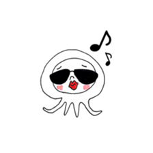 Miss jellyfish sticker #12999175