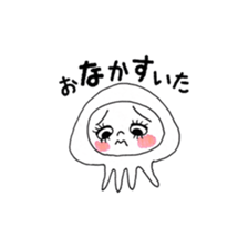 Miss jellyfish sticker #12999178