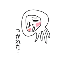 Miss jellyfish sticker #12999181