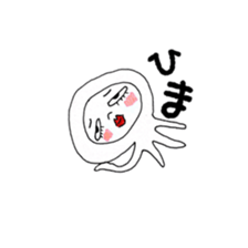 Miss jellyfish sticker #12999192