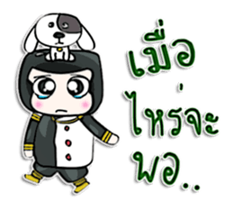 Mr. Kazuki. Love my dog.^_^ sticker #12999863