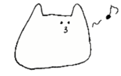like a cat ! sticker #13000318