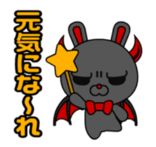 Devil Bunny sticker #13002027