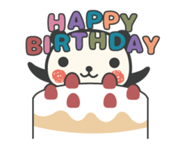 Congratulations panda animation 2 sticker #13002351