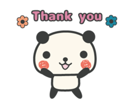 Congratulations panda animation 2 sticker #13002368