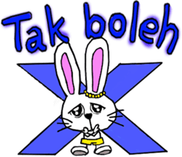 This is a pretty sticker of Indonesian. sticker #13002544