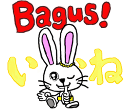 This is a pretty sticker of Indonesian. sticker #13002546