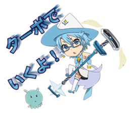 Wish upon the pleiades (Deformed Ver.) sticker #13002583