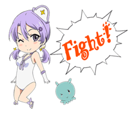 Wish upon the pleiades (Deformed Ver.) sticker #13002586