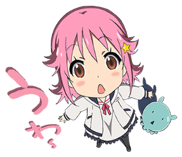 Wish upon the pleiades (Deformed Ver.) sticker #13002598