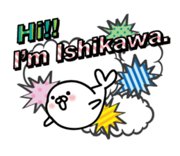 Ishikawa Sticker(seal)+Akita dialect sticker #13002731