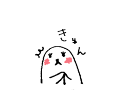 Cute round seals sticker #13003124