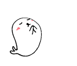 Cute round seals sticker #13003125