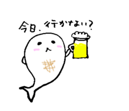 Cute round seals sticker #13003131