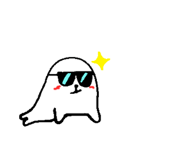 Cute round seals sticker #13003138