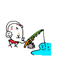 Cute round seals sticker #13003142