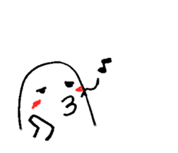 Cute round seals sticker #13003146