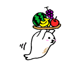 Cute round seals sticker #13003149