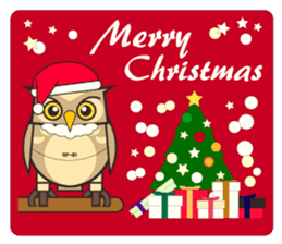 ROBO Owl English sticker #13004280