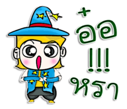 Mr. Takashi. Wizards sticker #13005029