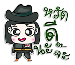 Mr. Taro. Cowboy.^_^ sticker #13005094