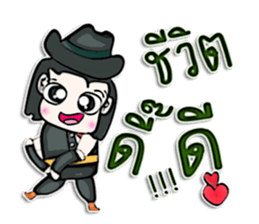 Mr. Taro. Cowboy.^_^ sticker #13005099