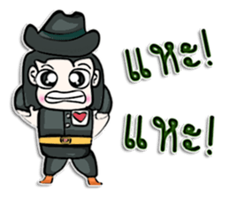 Mr. Taro. Cowboy.^_^ sticker #13005100