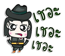 Mr. Taro. Cowboy.^_^ sticker #13005106