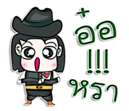 Mr. Taro. Cowboy.^_^ sticker #13005109