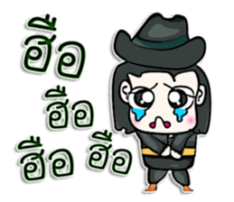 Mr. Taro. Cowboy.^_^ sticker #13005110
